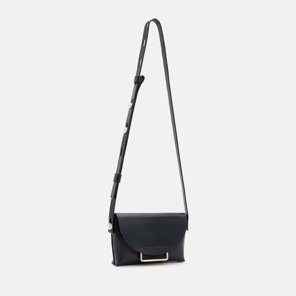 AllSaints Francine Leather Crossbody Bag - Picture 2 of 14